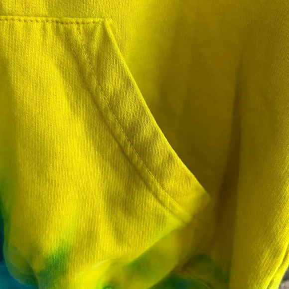 Colortone North Carolina Tie Dye Hoodie Sweatshirt Size Small - Picture 6 of 10